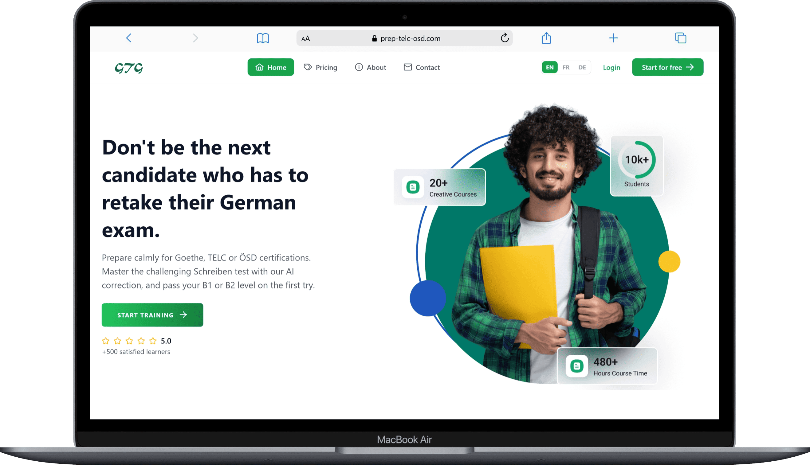 GoToGermany - desktop